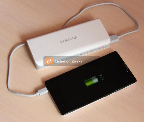 Portable power bank, 20,000mAh class