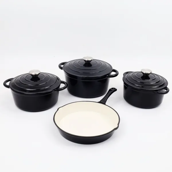 Enamel Cast Iron 4in1 Pot