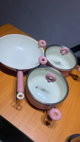 3in1 Ceramics Non Stick Pot