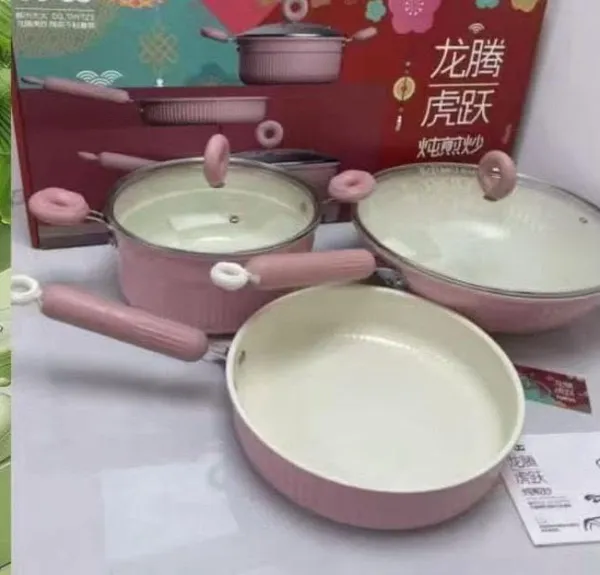 Healthy cookware ceramic coating Non stick pots