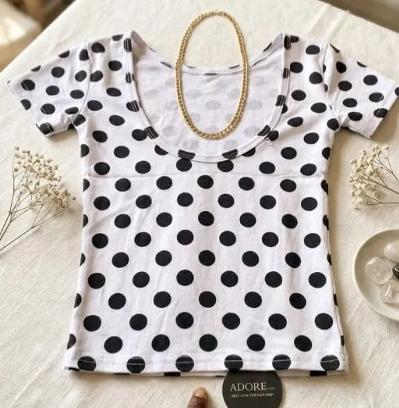 Children's Polka Dot Top — Brand New